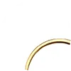 کلید گرد سفید یخچالی رینگ طلایی